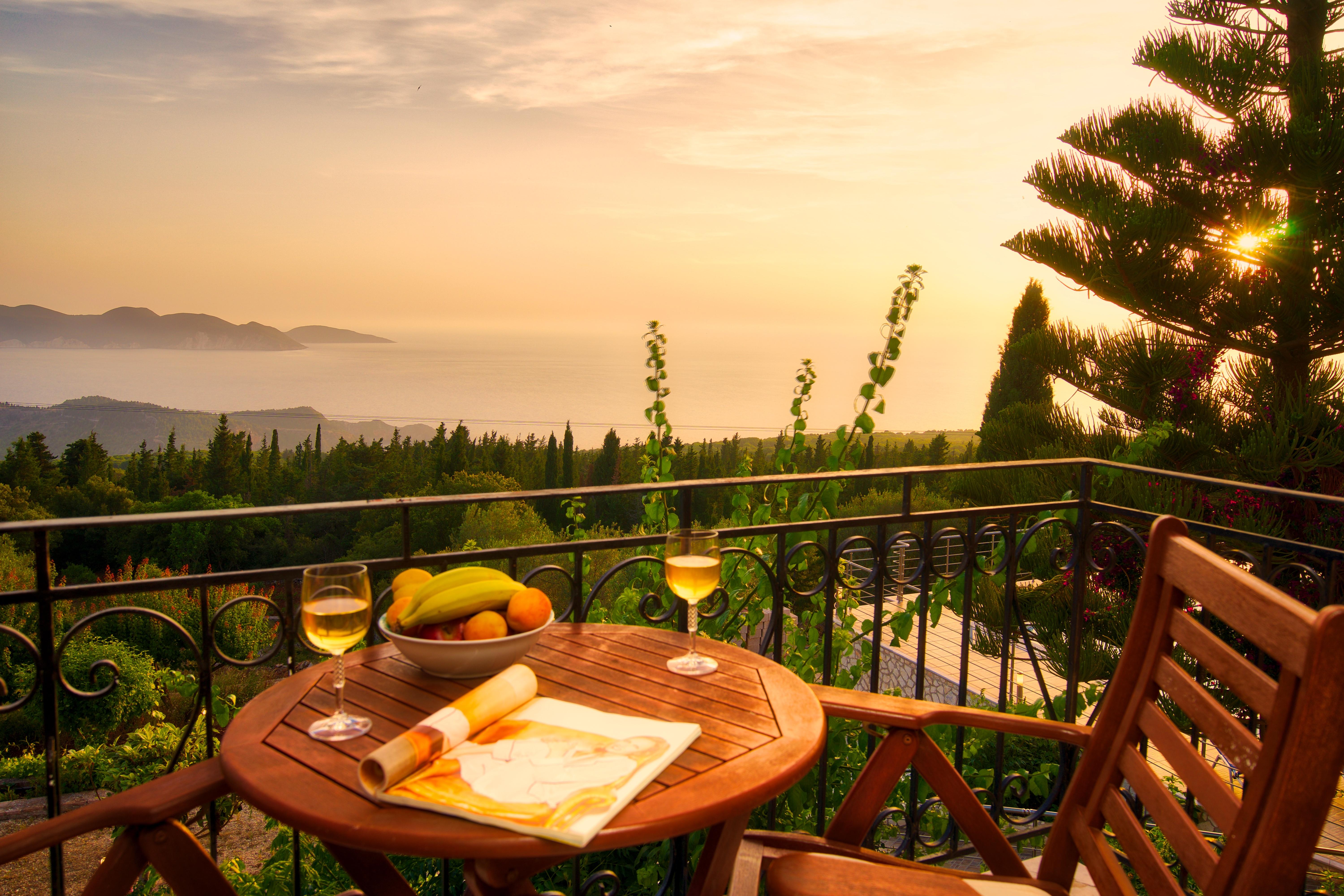 Studios Vrionis Panoramic Sunset Mesovounia  Exteriér fotografie