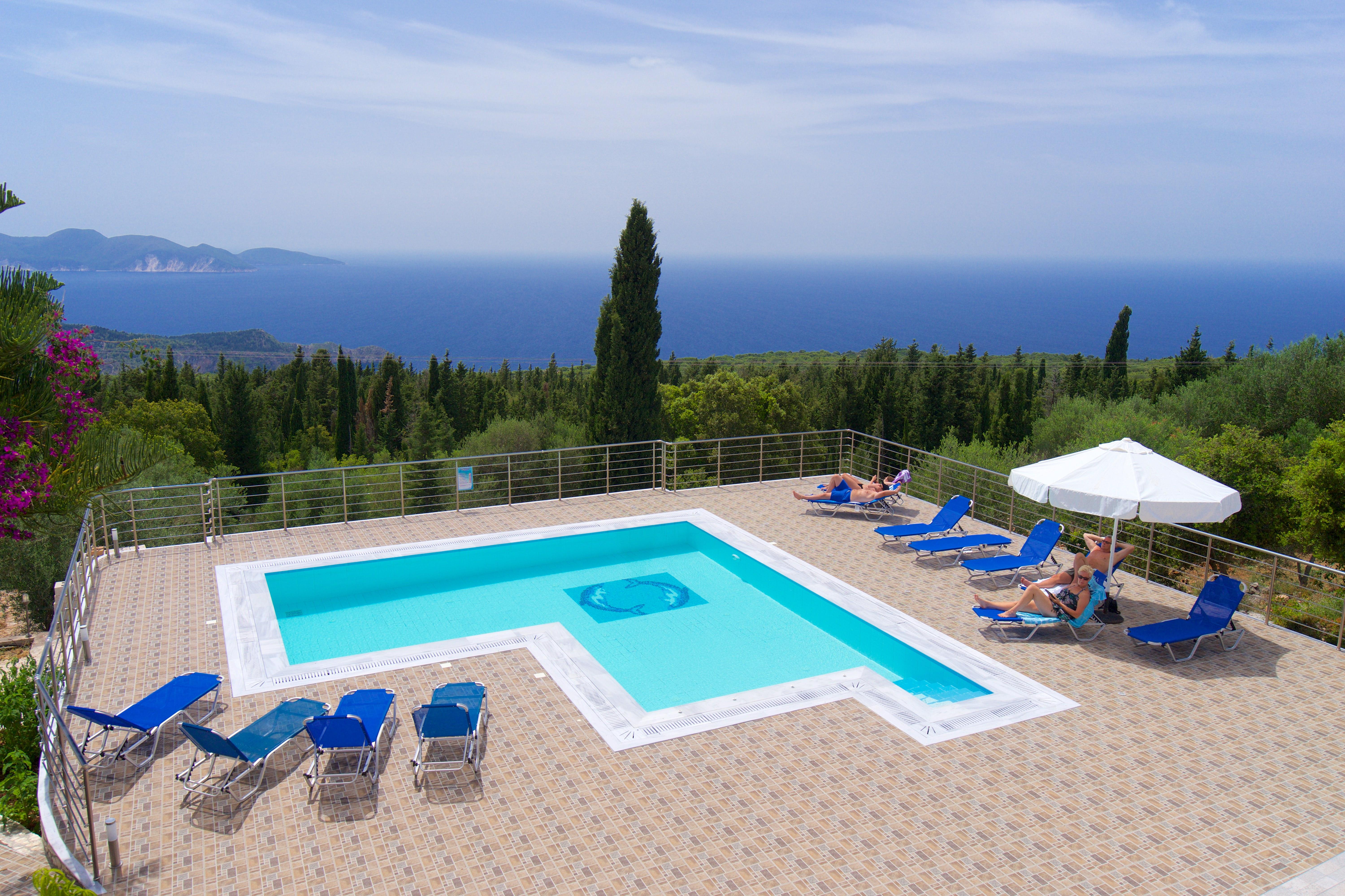 Studios Vrionis Panoramic Sunset Mesovounia  Exteriér fotografie