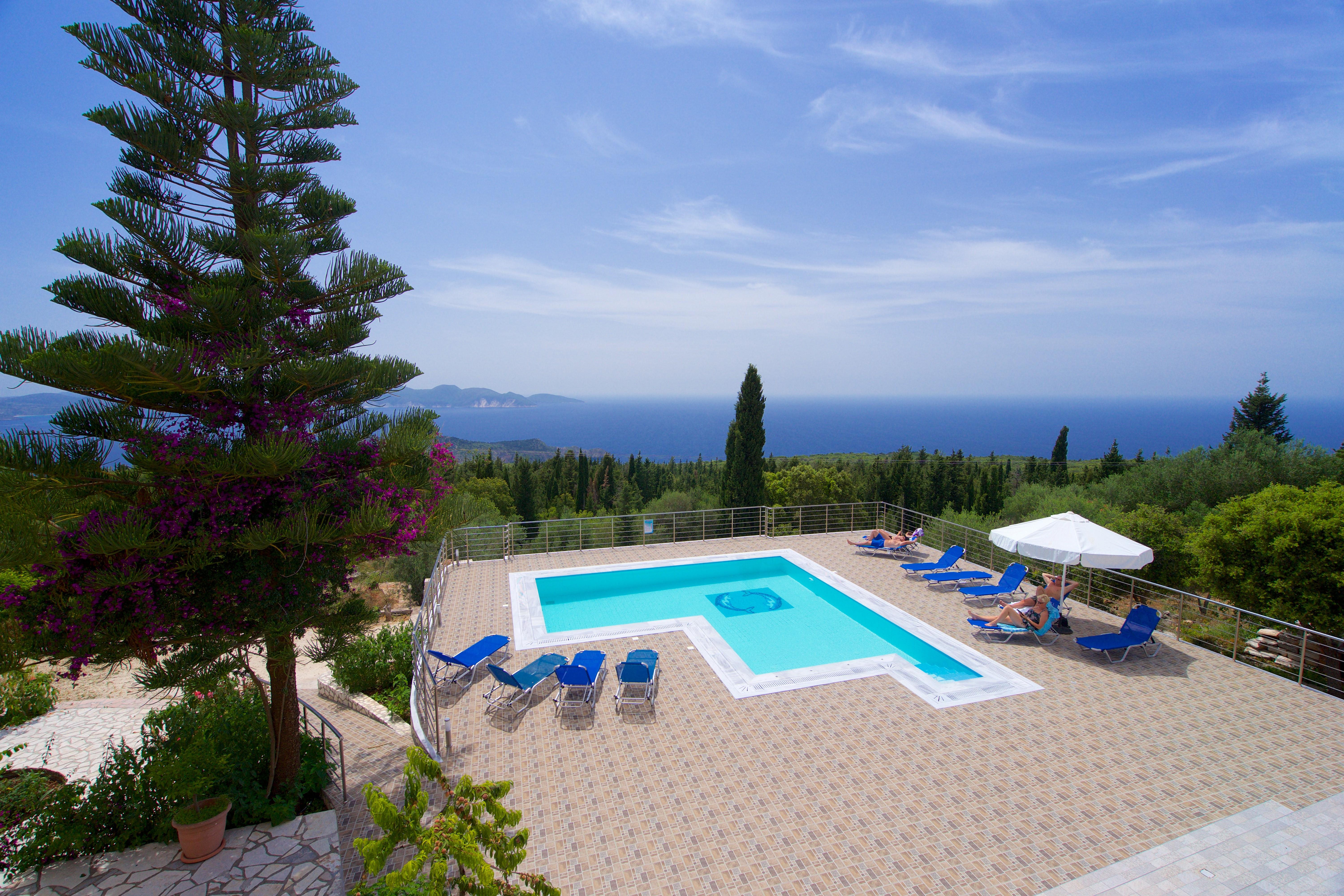 Studios Vrionis Panoramic Sunset Mesovounia  Exteriér fotografie