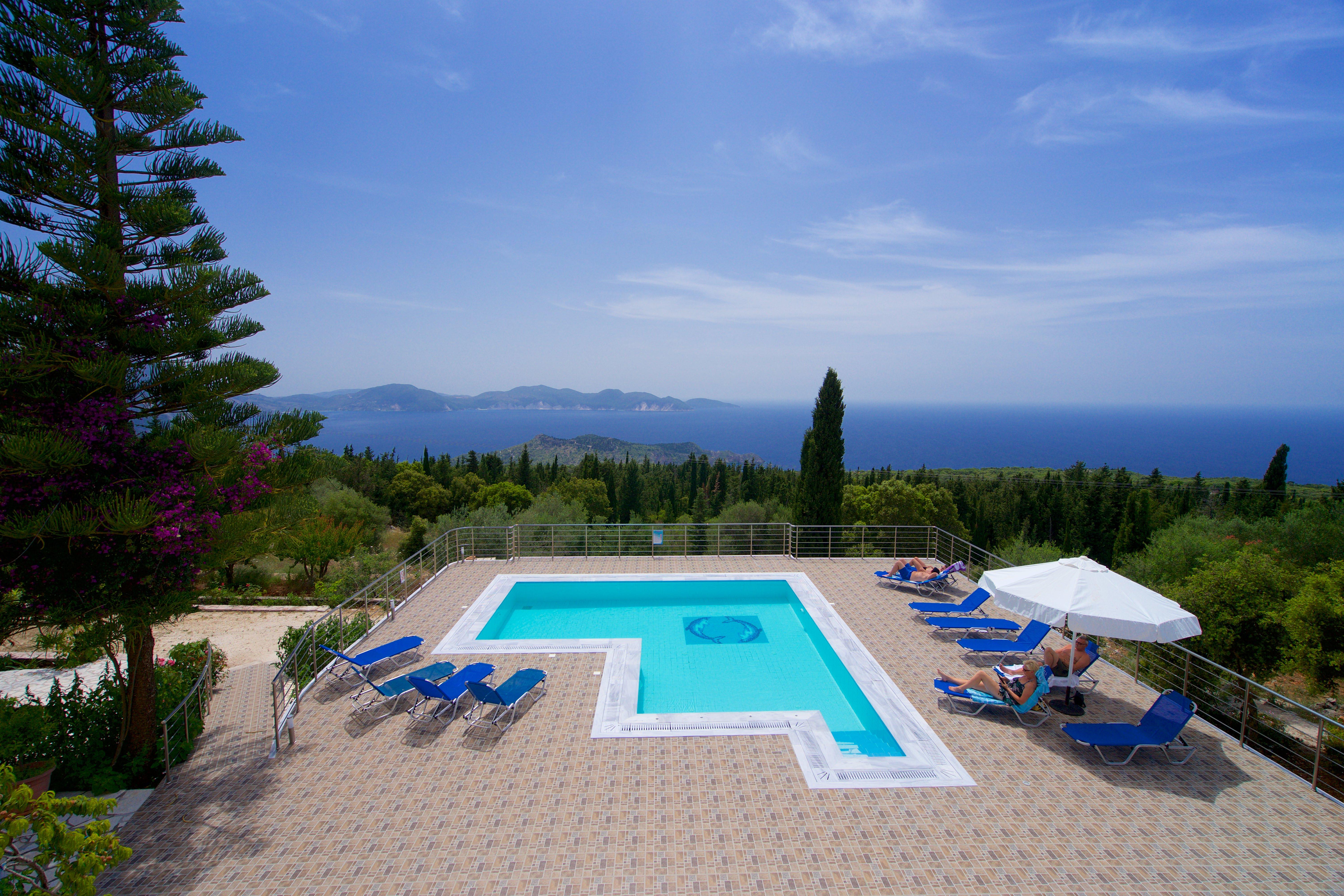 Studios Vrionis Panoramic Sunset Mesovounia  Exteriér fotografie
