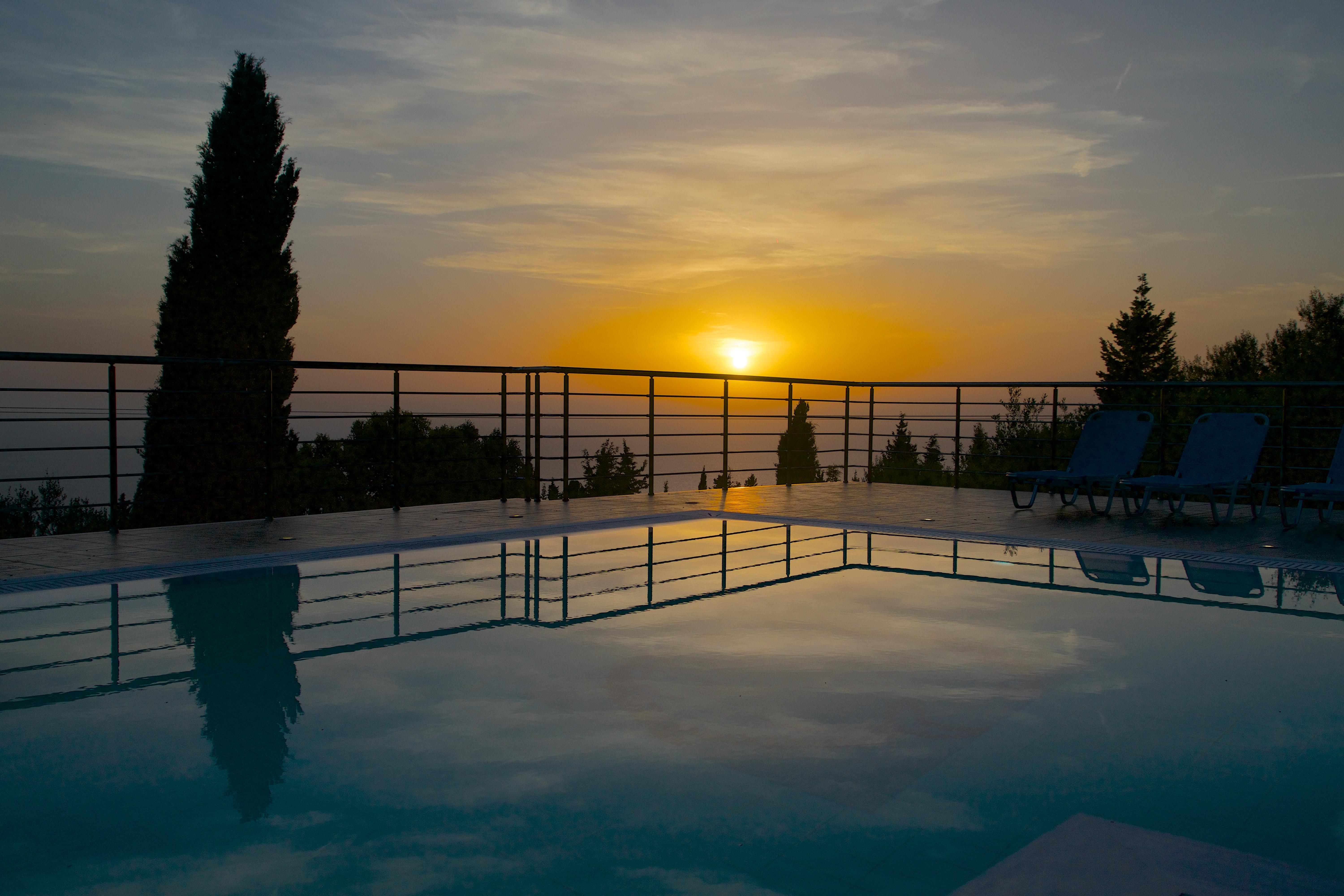 Studios Vrionis Panoramic Sunset Mesovounia  Exteriér fotografie