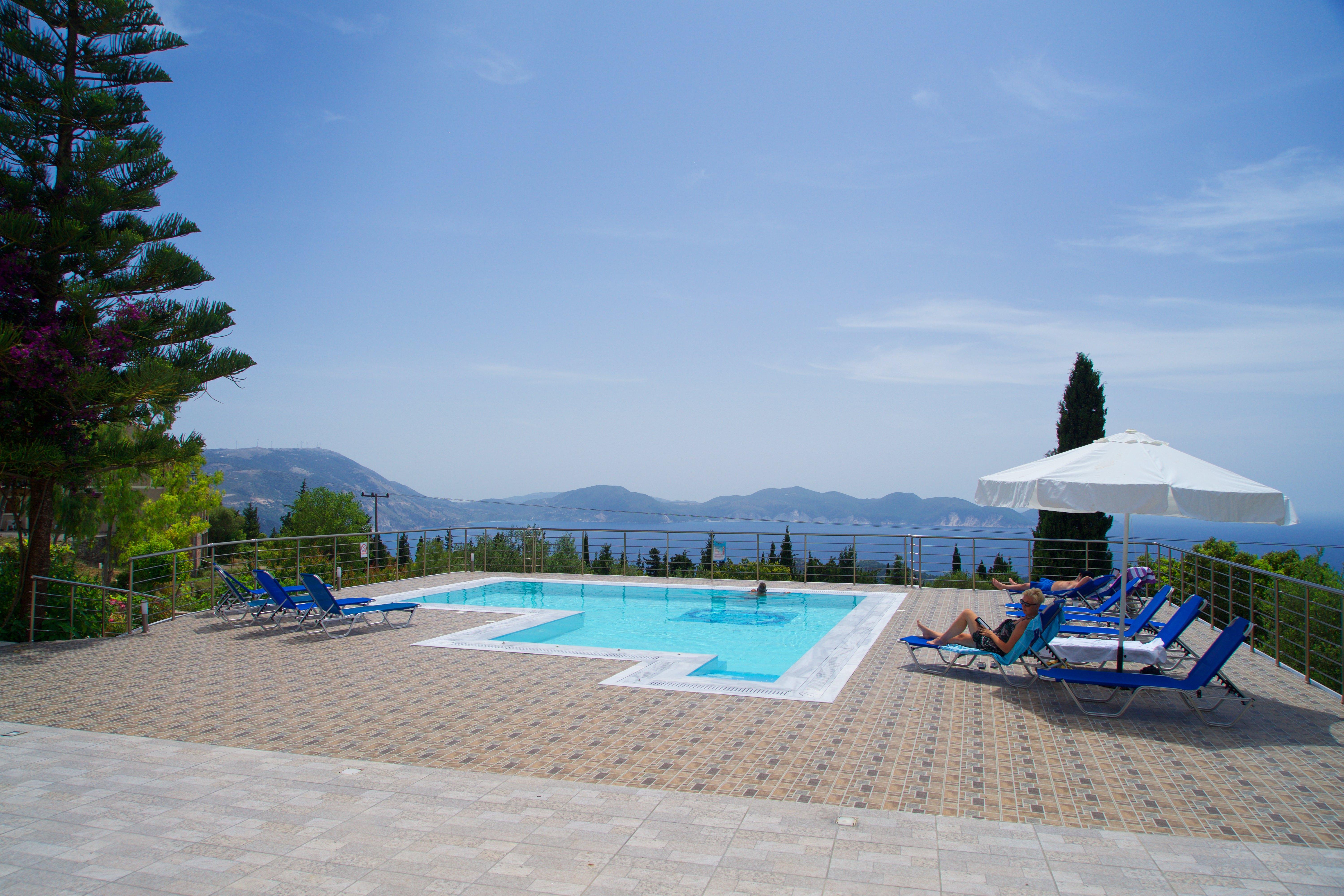 Studios Vrionis Panoramic Sunset Mesovounia  Exteriér fotografie