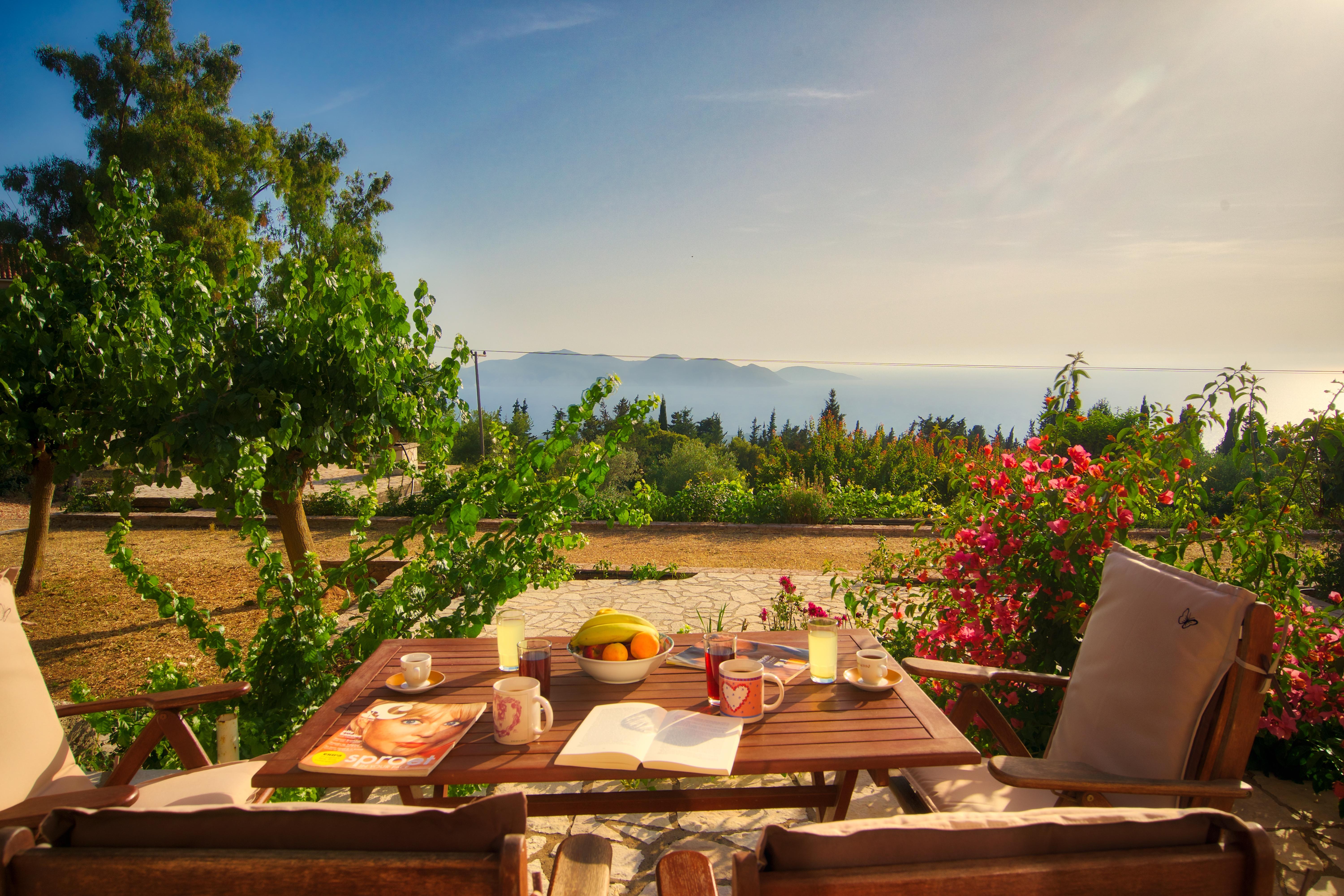 Studios Vrionis Panoramic Sunset Mesovounia  Exteriér fotografie