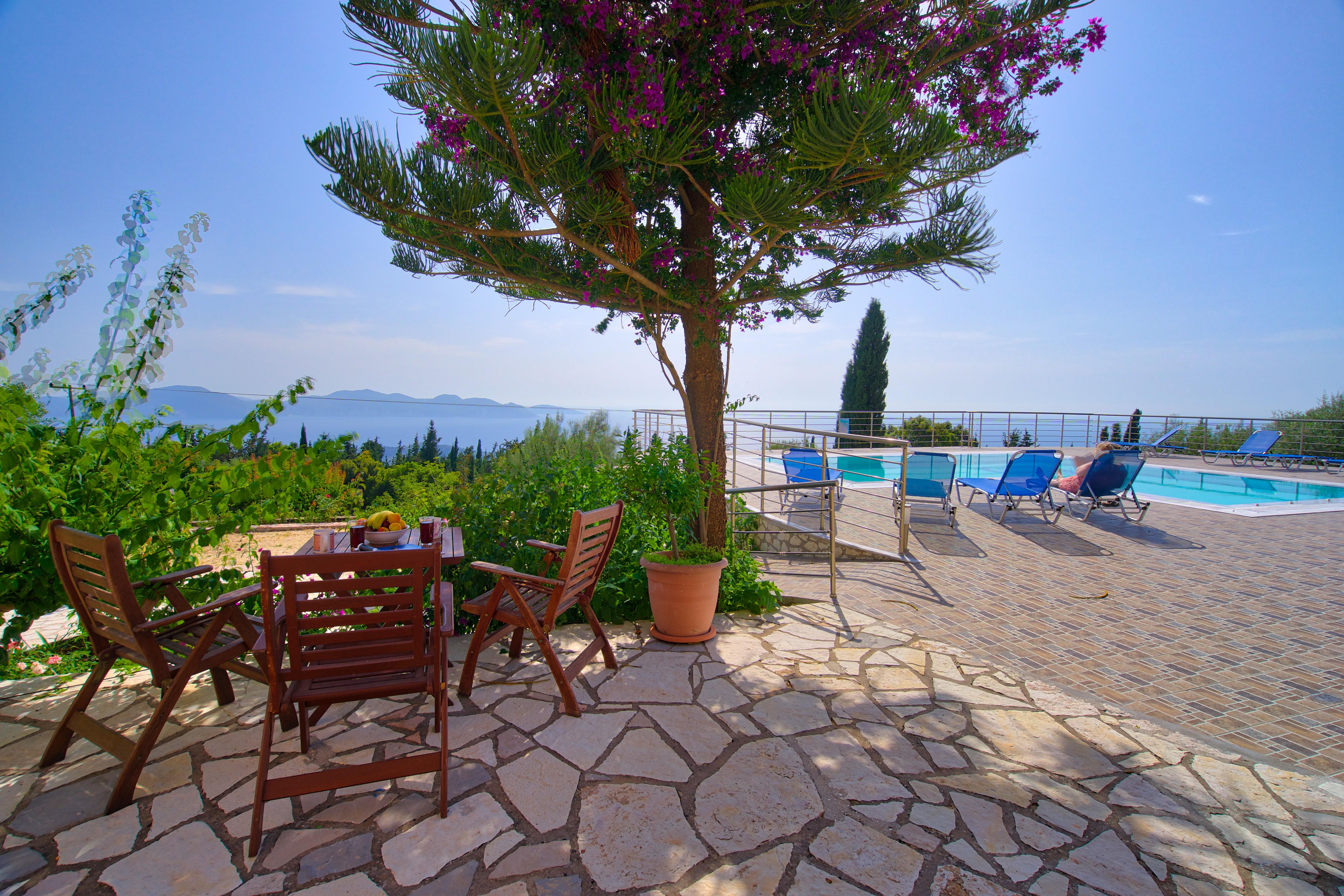 Studios Vrionis Panoramic Sunset Mesovounia  Exteriér fotografie